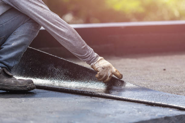 Professional Exterior Waterproofing technician working in Hilltown, PA